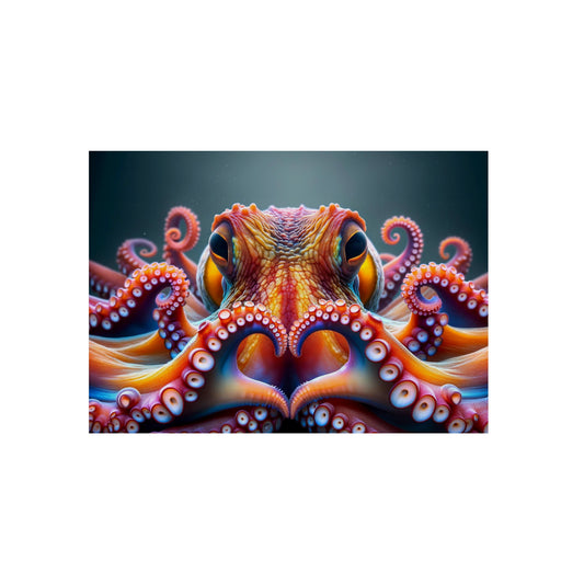 Octopus's Ocean Heart - Aluminum Composite Panel